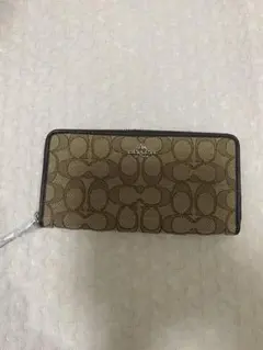 COACH コーチ　長財布　キャンバス
