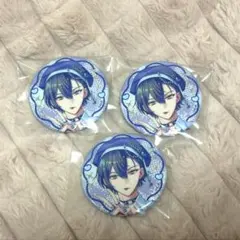 小柳ロウ 缶バッジ ぎゃうるふ