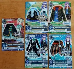 アイカツカード ロリゴシックコーデ 氷上スミレ 藤堂ユリカ