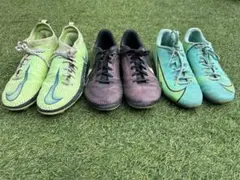 Nike サッカー スパイク シューズ 3足セット 23.5 まとめ売り