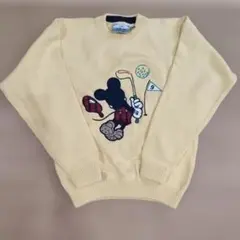 Disney Store ミッキーマウス ニットセーター