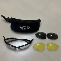 OGK スポーツサングラス 交換レンズ付き