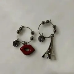 agnes b アニエスベー　チャーム　2点セットのサムネイル