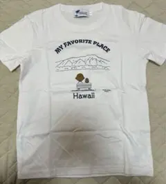 未使用　日焼けスヌーピー　Hawaii限定 Tシャツ 150 おまけショッパー