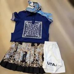 UTAA レディース ゴルフウェア セットアップ サンバイザーのサムネイル