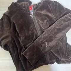PUMA ベルベットブラウンジャンパー M