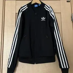adidas ブラック ジャージ