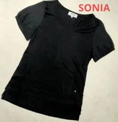 SONIA　半袖　チュニック　シースルー　ブラックのサムネイル