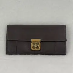 クロエ★長財布★レザー★茶色系★美品のサムネイル