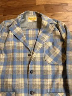70'S PENDLETON ウール オンブレ シャドーチェックUSA製 - メルカリ