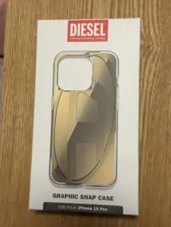 DIESEL グラフィックスナップケース iPhone 15 Pro