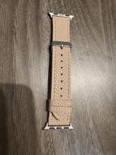 レザー調バンド/ペールベージュ系/柔らかい雰囲気