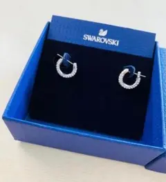 スワロフスキー Swarovski Dexteraフープピアスパヴェのサムネイル