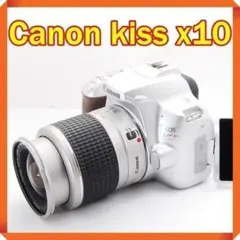 ✨ Canon EOS kiss x9 ホワイト 一眼レフ スマホ転送 - メルカリ