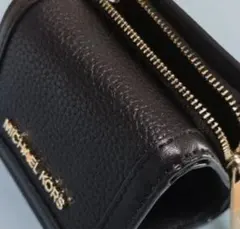 MICHAEL KORS ブラックレザー