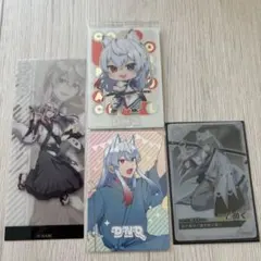 カラフルピーチ　どぬく　ぷぴぱトレカ　ウエハース　チップスカード　しおり