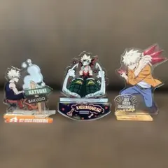 僕のヒーローアカデミア 爆豪勝己 アクリルスタンド 3体セット