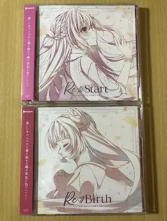 AZKi「Re:Start」「Re:Birth」メロンブックス特典の色紙付き