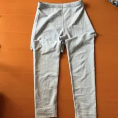 モンベル　トレールタイツ　春夏　ストライプ グレー 140