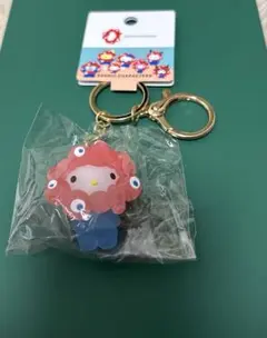 関西万博 サンリオ ミャクミャク なりきりキーホルダー キティちゃん　クリア