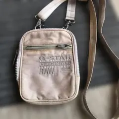 砂*5様 G-STAR RAW デニム ショルダーバッグ ベージュ