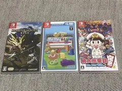 Switch ソフト どうぶつの森 桃太郎電鉄 2本セット 他おまけ まとめ
