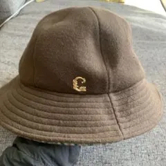 ca4la チェック柄 バケットハット ブラウン