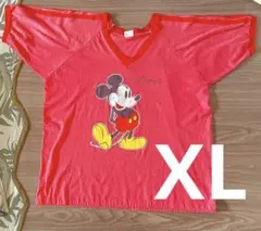 Velva SheenミッキーマウスリンガーTシャツ