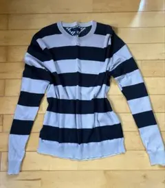 tommy hilfiger-トミー ヒルフィガー 太ボーダー薄手ニットのサムネイル