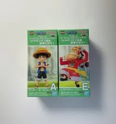 ONEPIECE ワーコレ ルフィ&アプー セット