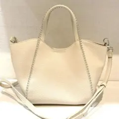 【美品】BEAUTY&YOUTH ボールチェーン ミニトートバッグ 2way