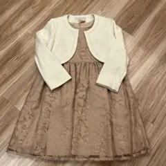 【美品】タルティーヌ エ ショコラ フォーマル ドレス　120 卒園式 入学式