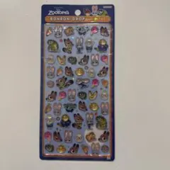 ボンボンドロップシール　ズートピア ディズニー