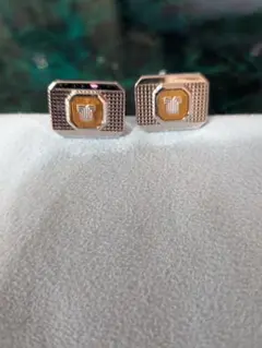 【ドイツ製】ｌANVINカフスボタンリンクスVINTAGEのサムネイル