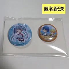 2013 初音ミク　Happyくじ　缶バッチ　KAITO 鏡音レン