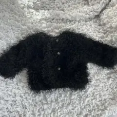 黒 アウター ジャケット 100㎝ 110㎝ カーディガン