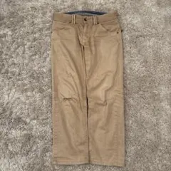 00s【archive】EDWIN brown denim/Y2K/grunge