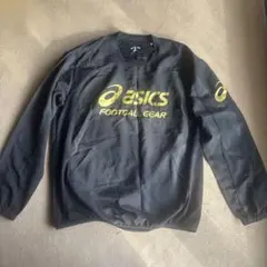 美品 アシックス asics FOOTBALL GEAR ピステ 黒 Ｌ