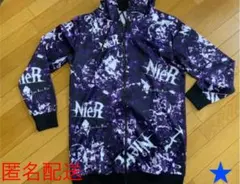 NieR ジップアップ パーカー 紫