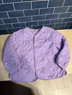 ユニクロ ジャケット キッズ　120 パープル UNIQLO