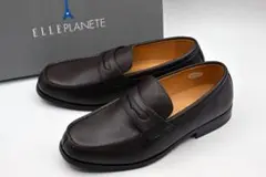 エルプラネット ELLE PLANETE コインローファー DBR 27CM