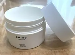SHIRO ホワイトティーバスソルト　容器のみ