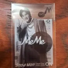 Snow Man めめ ステッカー 2025-2026♪