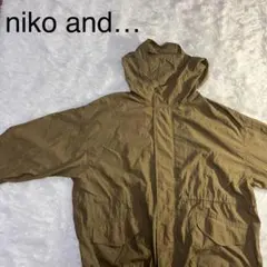 niko and... ウィンドブレーカー パーカー フード付 薄生地 Fサイズのサムネイル