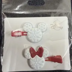 ディズニー ミッキーミニー ヘアクリップセット