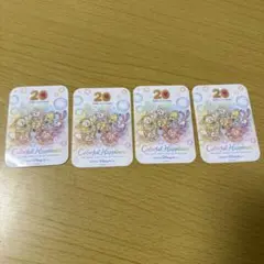 ダッフィー 20周年記念 ステッカー 3枚セット