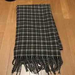 ZARA チェック柄マフラー Mサイズ
