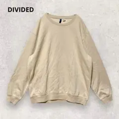 エイチアンドエム ディバイデッド スウェット トレーナー XL オーバーサイズ