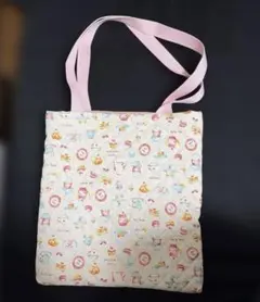 レッスンバッグ　ハンドメイド　キルティング