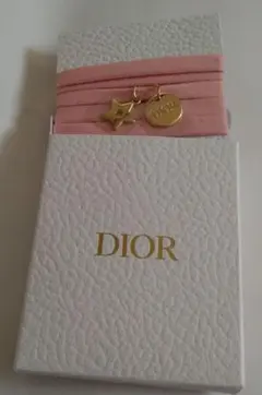 Dior ピンクリボン チャーム